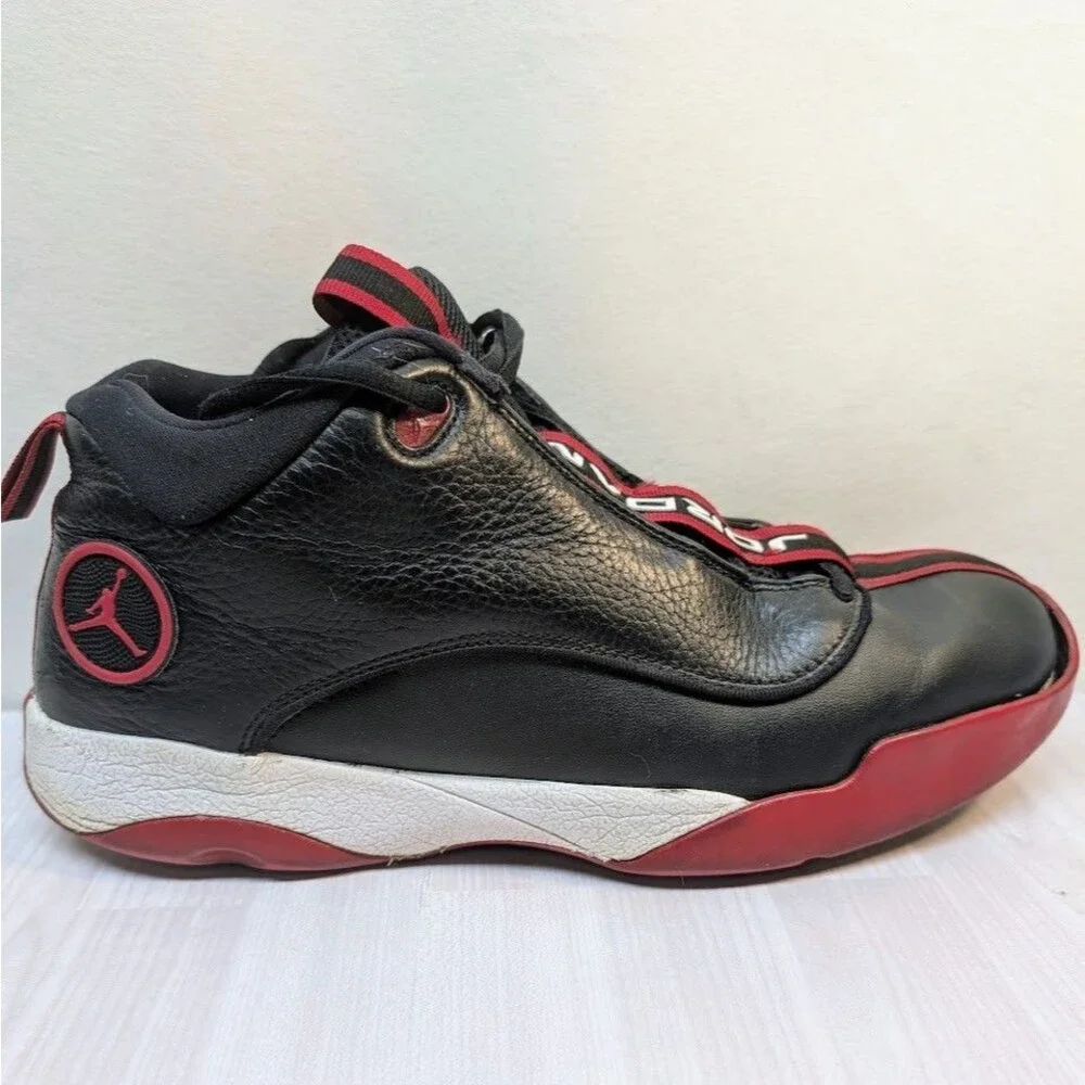 Nike Air Jordan Jumpman Pro Shoe Black/Red Men’s 11 Mid Classic Retro Basketball